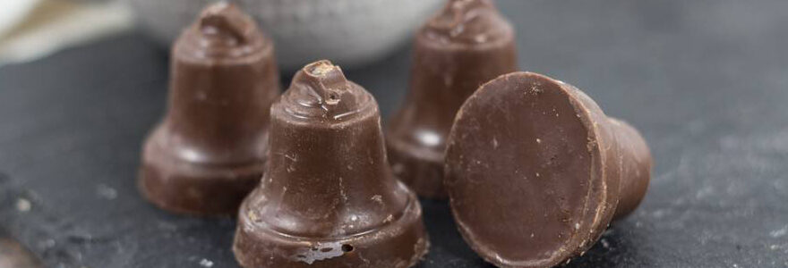 cloches en chocolat